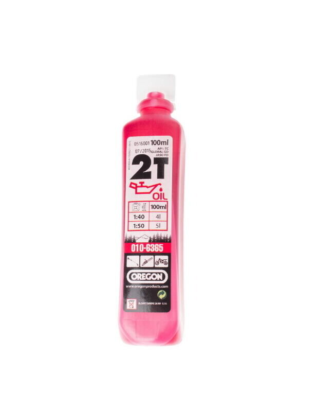2-taktu eļļa 100 ml pudelē