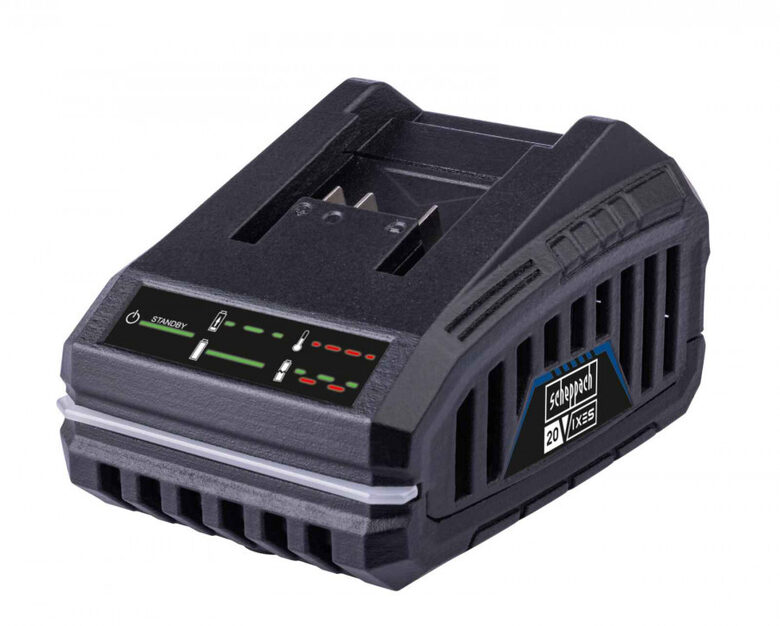 Scheppach Ātrās uzlādes lādētājs SBC2.4A, 20V