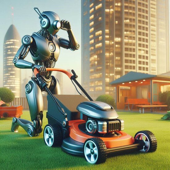 Robotizētā zāles pļāvēja perimetra ierīkošana